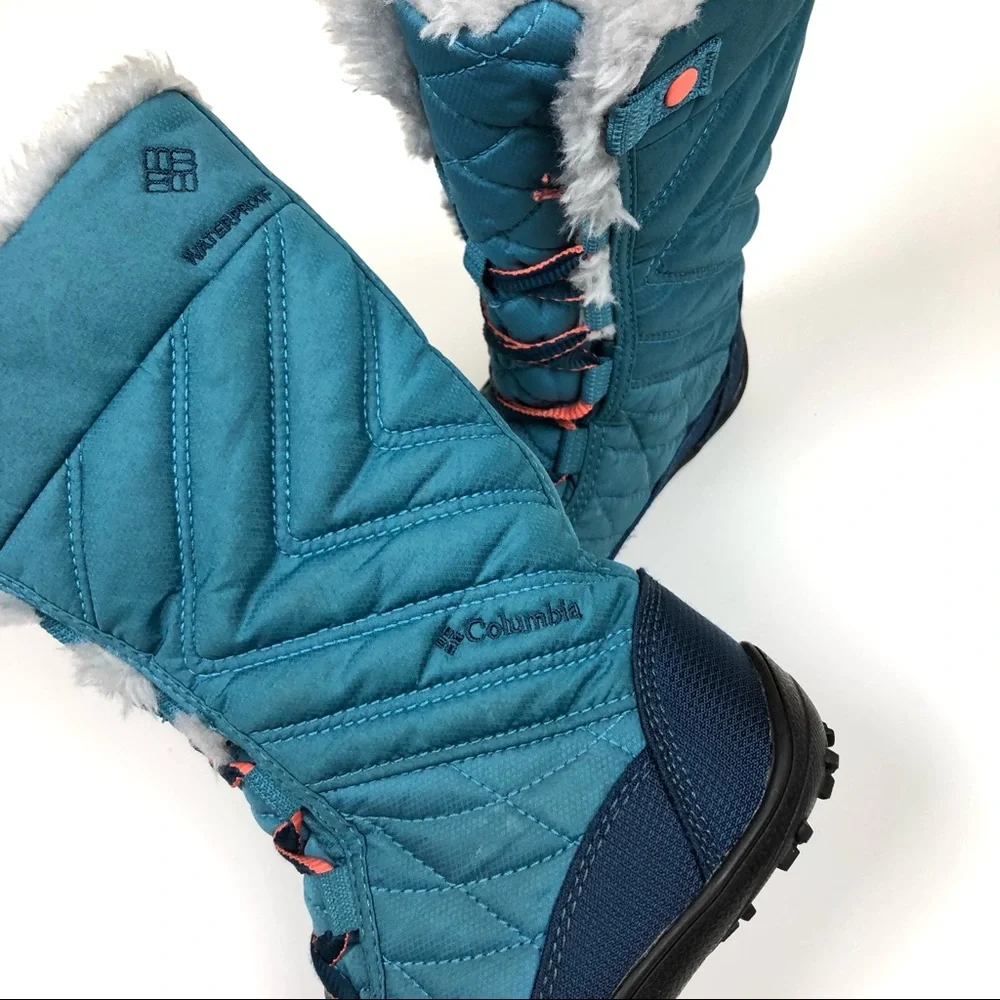 Columbia Unisex-Child Minx Mid Iii Waterproof Omni-Heat Hiking Boot